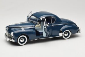 Peugeot 302 Coupe Zils Solido 1:18 8168 Metāls — attēls 2 no 8