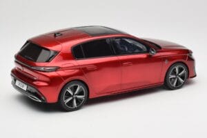 Peugeot 308 GT P5 Elixir Red Otto 1:18 OT1140 Sveķi — attēls 2 no 6