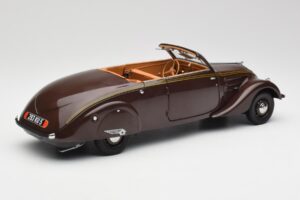 Peugeot 402 Eclipse Šokolāde Norev 1:18 184873 Metāls — attēls 3 no 12