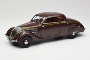 Peugeot 402 Eclipse Šokolāde Norev 1:18 184873 Metāls — attēls 4 no 12