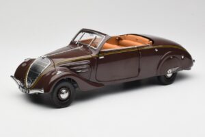 Peugeot 402 Eclipse Šokolāde Norev 1:18 184873 Metāls