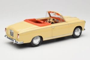 Peugeot 403 Kabriolets Smilšu Dzeltens Solido 1:18 8165 Metāls — attēls 3 no 8