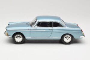 Peugeot 404 Coupe Zils Norev 1:18 184745 Metāls — attēls 4 no 8