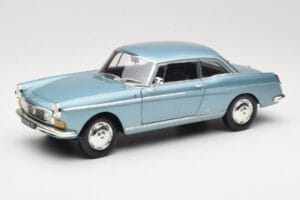Peugeot 404 Coupe Zils Norev 1:18 184745 Metāls