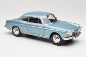 Peugeot 404 Coupe Zils Norev 1:18 184745 Metāls — attēls 6 no 8