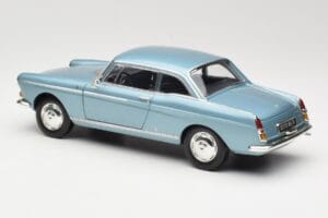 Peugeot 404 Coupe Zils Norev 1:18 184745 Metāls — attēls 7 no 8