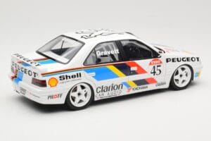 Peugeot 405 Mi16 #45 Team Peugeot Talbot Sport R. Gravett BTCC 1992 Otto 1:18 OT1141 Sveķi — attēls 2 no 6