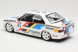 Peugeot 405 Mi16 #45 Team Peugeot Talbot Sport R. Gravett BTCC 1992 Otto 1:18 OT1141 Sveķi — attēls 5 no 6