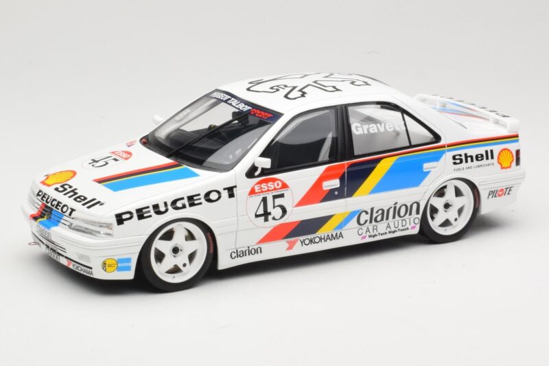 Peugeot 405 Mi16 #45 Team Peugeot Talbot Sport R. Gravett BTCC 1992 Otto 1:18 OT1141 Sveķi