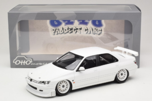 Peugeot 406 by Khyzyl Saleem Balts Otto 1:18 OT1284 Sveķi — attēls 6 no 6