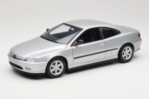 Peugeot 406 Coupe Sudrabs Gate 1:18 01024 Metāls