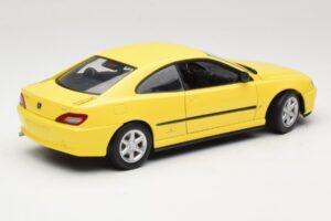 Peugeot 406 Coupe Dzeltens Gate 1:18 01022 Metāls — attēls 3 no 8