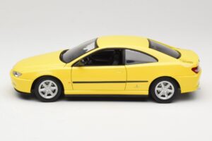 Peugeot 406 Coupe Dzeltens Gate 1:18 01022 Metāls — attēls 4 no 8