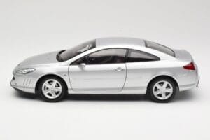 Peugeot 407 Coupe Sudrabs Norev 1:18 184747 Metāls — attēls 4 no 8