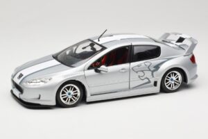 Peugeot 407 Racing Sudrabs Solido 1:18 90642 Metāls