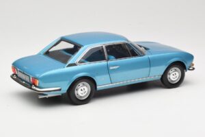 Peugeot 504 Coupe Zils Norev 1:18 184755 Metāls — attēls 3 no 8