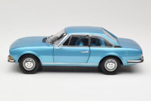 Peugeot 504 Coupe Zils Norev 1:18 184755 Metāls — attēls 4 no 8
