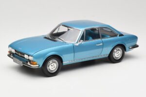 Peugeot 504 Coupe Zils Norev 1:18 184755 Metāls