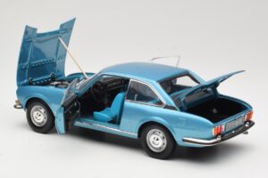 Peugeot 504 Coupe Zils Norev 1:18 184755 Metāls — attēls 5 no 8