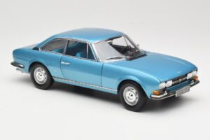 Peugeot 504 Coupe Zils Norev 1:18 184755 Metāls — attēls 6 no 8
