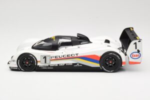 Peugeot 905 Evo 1B Group C #1 Peugeot Talbot Sport D. Warwick / Y. Dalmas / M. Blundell 24 Hours of Le Mans Winner 1992 Norev — attēls 3 no 6