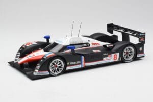 Peugeot 908 HDi LMP1 #8 S. Sarrazin / P. Lamy / S. Bourdais 24 Hours of Le Mans 2nd 2007 Minichamps 1:18 150071208 Metāls