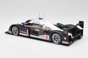 Peugeot 908 HDi LMP1 #8 S. Sarrazin / P. Lamy / S. Bourdais 24 Hours of Le Mans 2nd 2007 Minichamps 1:18 150071208 Metāls — attēls 5 no 6