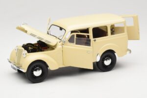 Peugeot Partner Moka Brown Norev 1:18 184894 Metāls — attēls 2 no 8