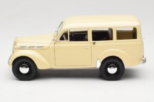 Peugeot Partner Moka Brown Norev 1:18 184894 Metāls — attēls 4 no 8