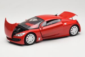 Peugeot RC Carreau Concept Sarkans Solido 1:18 8151 Metāls — attēls 2 no 8