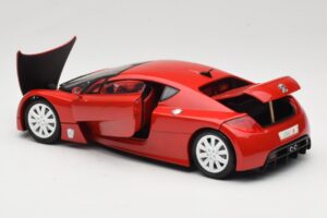 Peugeot RC Carreau Concept Sarkans Solido 1:18 8151 Metāls — attēls 5 no 8