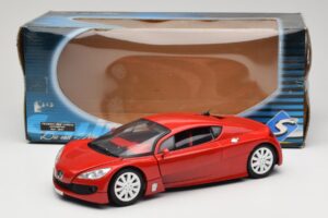 Peugeot RC Carreau Concept Sarkans Solido 1:18 8151 Metāls — attēls 8 no 8