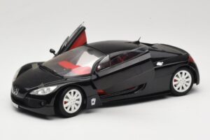 Peugeot RC Pique Melns Solido 1:18 8147 Metāls — attēls 2 no 8