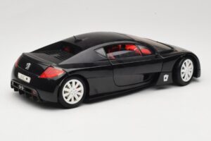 Peugeot RC Pique Melns Solido 1:18 8147 Metāls — attēls 3 no 8