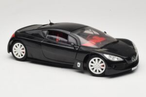 Peugeot RC Pique Melns Solido 1:18 8147 Metāls — attēls 6 no 8