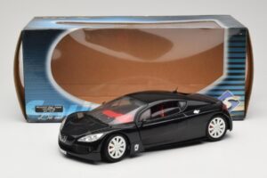 Peugeot RC Pique Melns Solido 1:18 8147 Metāls — attēls 8 no 8