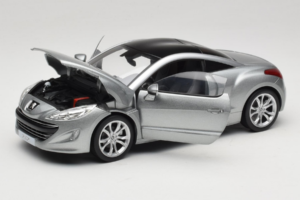 Peugeot RCZ Mercury Grey Norev 1:18 184875 Metāls — attēls 2 no 8