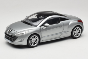 Peugeot RCZ Mercury Grey Norev 1:18 184875 Metāls