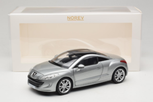 Peugeot RCZ Mercury Grey Norev 1:18 184875 Metāls — attēls 8 no 8