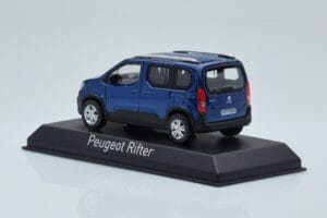 Peugeot Rifter Zils Norev 1:43 479061 Metāls — attēls 3 no 4