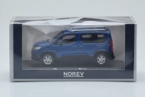 Peugeot Rifter Zils Norev 1:43 479061 Metāls — attēls 4 no 4