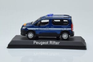 Peugeot Rifter Gendarmerie Otremer Zils Norev 1:43 479064 Metāls