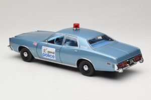 Plymouth Fury Beverly Hills PD Zils GreenLight 1:18 19069 Metāls — attēls 7 no 8