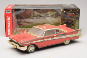 Plymouth Fury Sarkans Christine Netīra Versija Auto World 1:18 AWSS119/06 Metāls — attēls 8 no 8