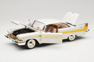 Plymouth Fury Balts Anson 1:18 30398 Metāls — attēls 2 no 8