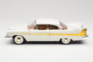 Plymouth Fury Balts Anson 1:18 30398 Metāls — attēls 4 no 8