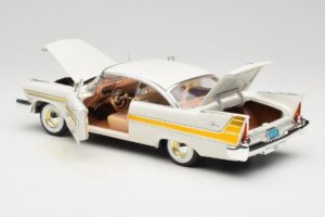 Plymouth Fury Balts Anson 1:18 30398 Metāls — attēls 5 no 8