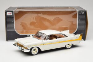 Plymouth Fury Balts Anson 1:18 30398 Metāls — attēls 8 no 8