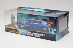 Pontiac Firebird Pennywise With Figure Jada 1:24 31118 Metāls — attēls 3 no 3