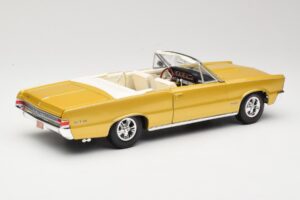 Pontiac GTO Hurst Edition Zeltains Maisto 1:18 531884 Metāls — attēls 3 no 8